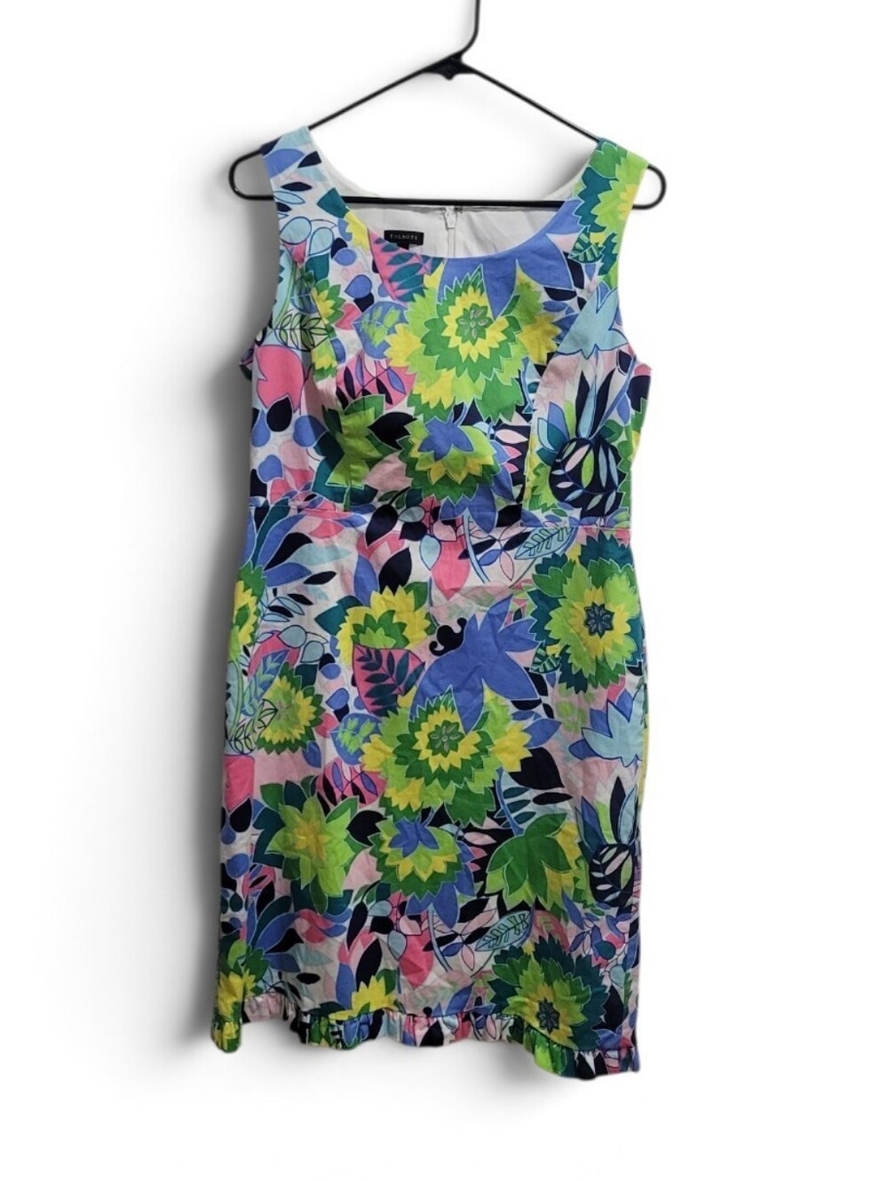 Talbot's Island Bright Ruffle Dress - Picture 2 of 6